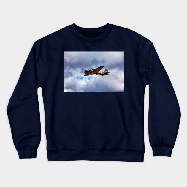 Memphis Belle Boeing B-17 Flying Fortress Crewneck Sweatshirt by tommysphotos